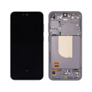 Samsung Galaxy S23 FE - OLED Assembly with Frame (Service Pack) - Graphite