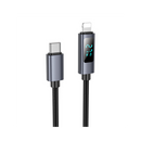 Hoco X112 Favor PD Charging Data Cable with Display iP
