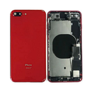 OEM Pulled iPhone 8P Housing (B Grade) with Small Parts Installed - Red (with logo)