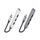 Hoco HB26 4 in 1 Adapter (Type-C to USB3.0+USB2.0*3)