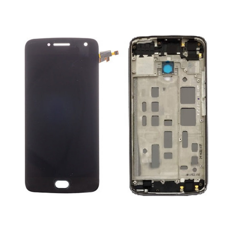 Motorola Moto G5 Plus LCD Assembly - Original without Frame (Black)