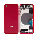 OEM Pulled iPhone SE (2020) Housing (A-/B+ Grade) with Small Parts Installed - Red (with logo)