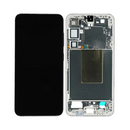 Samsung Galaxy S24 Plus - OLED Assembly with Frame (Service Pack) - Marble Grey