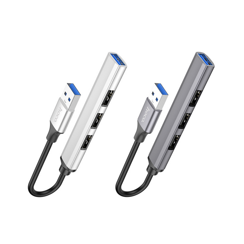 Hoco HB26 4 in 1 Adapter (USB to USB3.0+USB2.0*3)