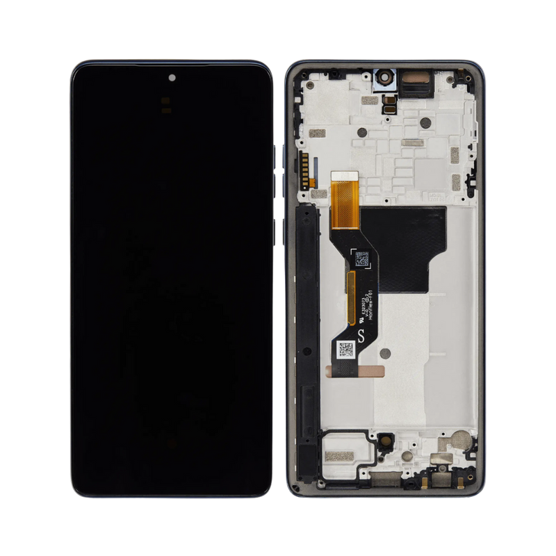 Motorola Moto G Stylus 5G (2025) - OLED Assembly with frame (Glass Change) - Gibraltar Sea