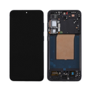 Samsung Galaxy S25 Plus - OLED Assembly with Frame (Service Pack) - Blue Black