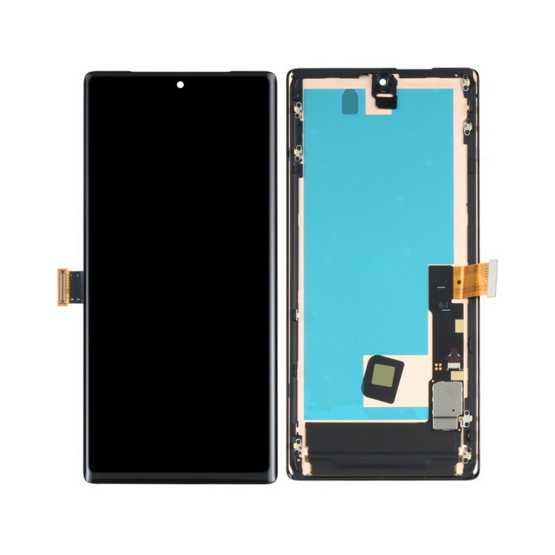 Google Pixel 6 Pro OLED Assembly (Glass Change) - OEM With Frame & With Fingerprint Sensor