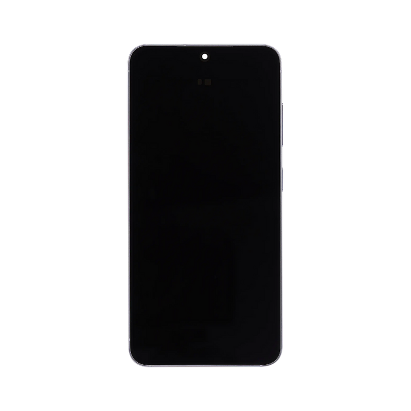 Samsung Galaxy S25 - OLED Assembly with frame (Glass Change) - Icy Blue
