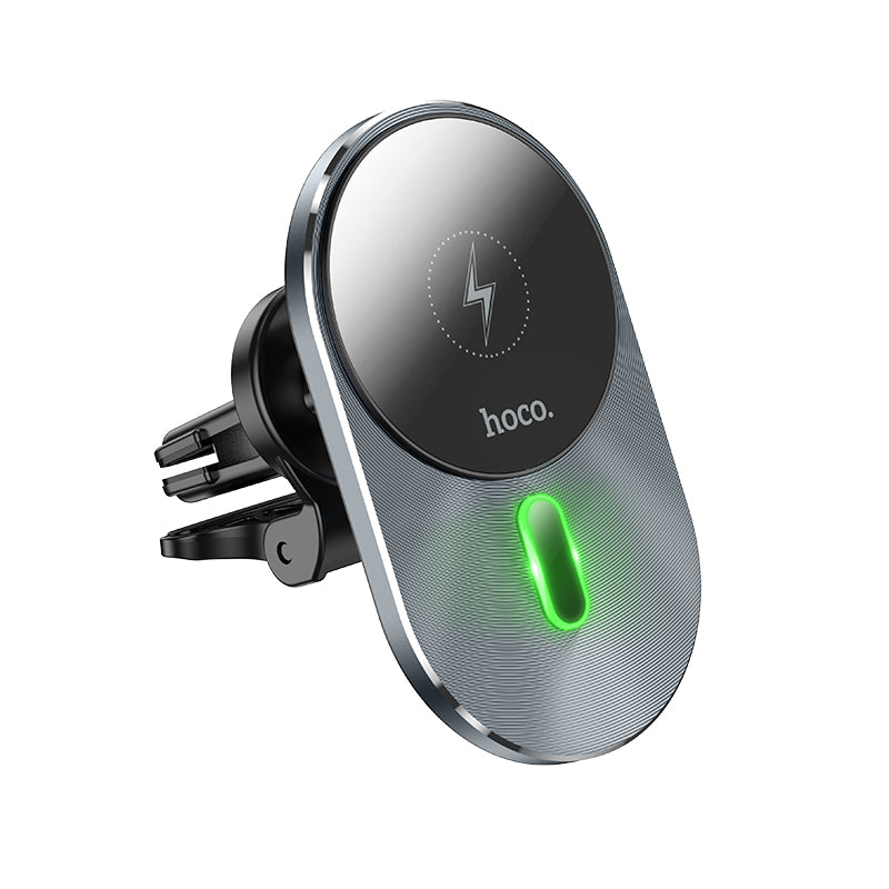 Hoco CA91 Magic Magnetic Wireless Fast Charging Car Holder