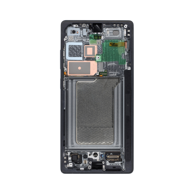 Samsung Galaxy S25 Ultra - OLED Assembly with frame (Glass Change) - Titanium Black
