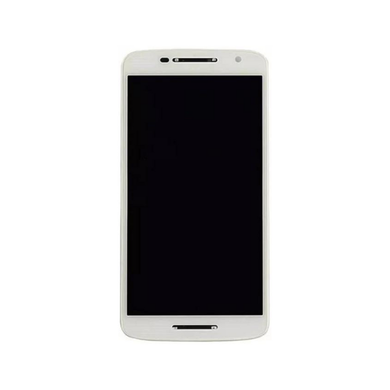 Motorola Moto X Play LCD Assembly - Original with Frame (Black)