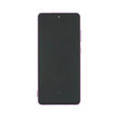 Samsung Galaxy S21 FE - OLED Screen Assembly with Frame Lavender (Service Pack)