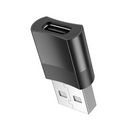 Hoco UA17 USB Male to Type-C Female USB2.0 Adapter