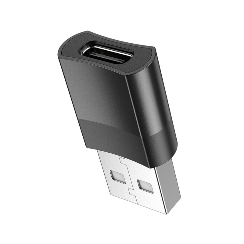Hoco UA17 USB Male to Type-C Female USB2.0 Adapter