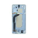 Samsung Galaxy S25 Edge - OLED Assembly with Frame (Service Pack) - Titanium Icy Blue
