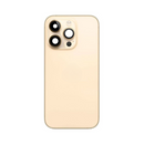 OEM Pulled iPhone 14 Pro Max Housing (A-/B+ Grade) with Small Parts Installed - Gold (with logo)