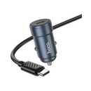 Hoco Z57 Glorious single-port PD30W Car Charger Set (C to C)