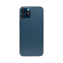 OEM Pulled iPhone 12 Pro Max Housing (A Grade) with Small Parts Installed - Pacific Blue (with logo)