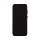Samsung Galaxy S25 Plus - OLED Assembly with frame (Glass Change) - Coral Red