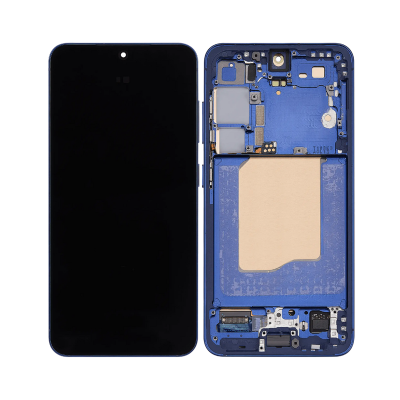 Samsung Galaxy S25 - OLED Assembly with Frame (Service Pack) - Navy