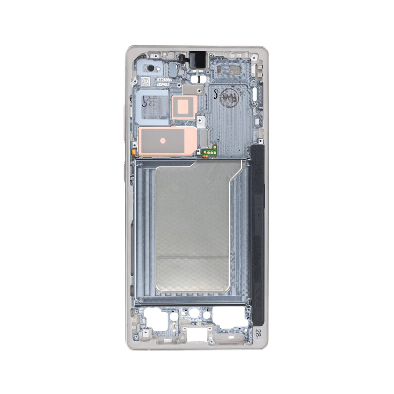 Samsung Galaxy S25 Ultra - OLED Assembly with frame (Glass Change) - Titanium Gray