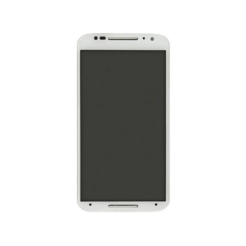 Motorola Moto X2 LCD Assembly - Original with Frame (White)