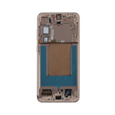 Samsung Galaxy S25 Plus - OLED Assembly with frame (Glass Change) - Pink Gold