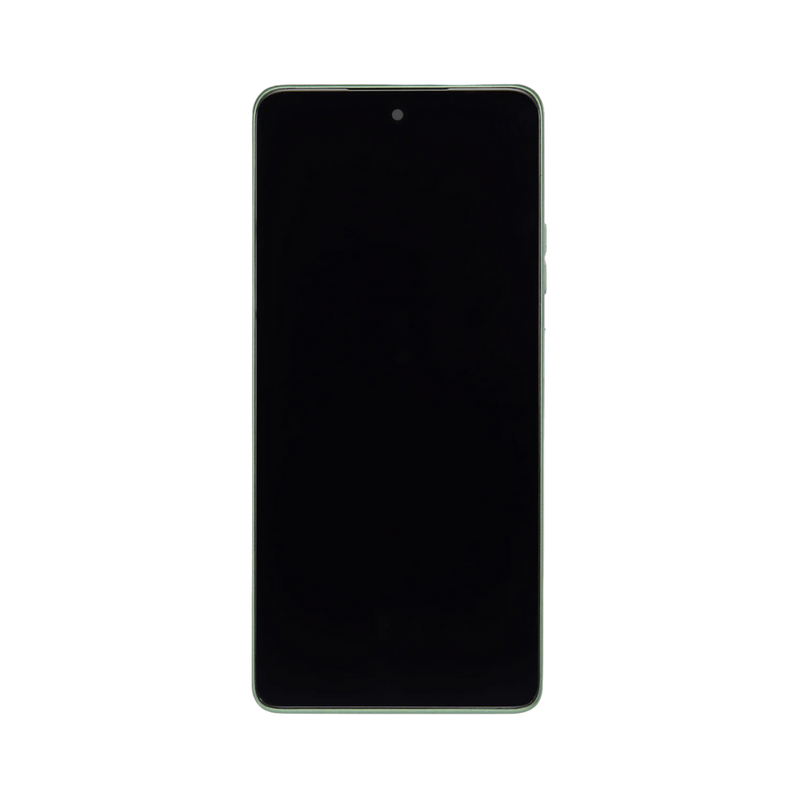 Motorola Moto G Power (2025) - OLED Assembly with Frame (Service Pack) - Leaf Green