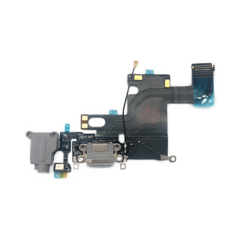 iPhone 6S Charging Port Flex - Aftermarket (Black)