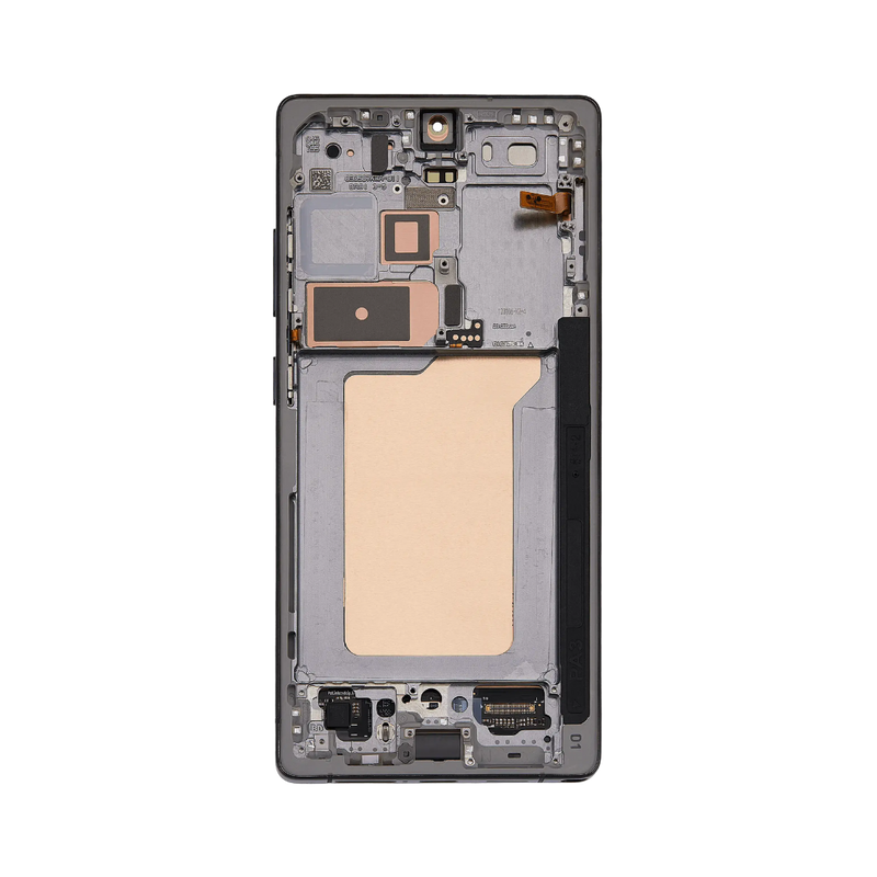 Samsung Galaxy S25 Ultra - OLED Assembly with Frame (Service Pack) - Titanium Jet Black
