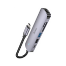 Hoco HB28 Type-C Multi-function Converter (HDTV+USB3.0+USB2.0+SD+TF+PD)