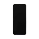Samsung Galaxy Z Flip 6 - OLED Assembly with Frame - Silver Shadow (Service Pack)