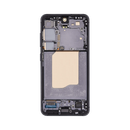 Samsung Galaxy S25 - OLED Assembly with frame (Glass Change) - Blue Black