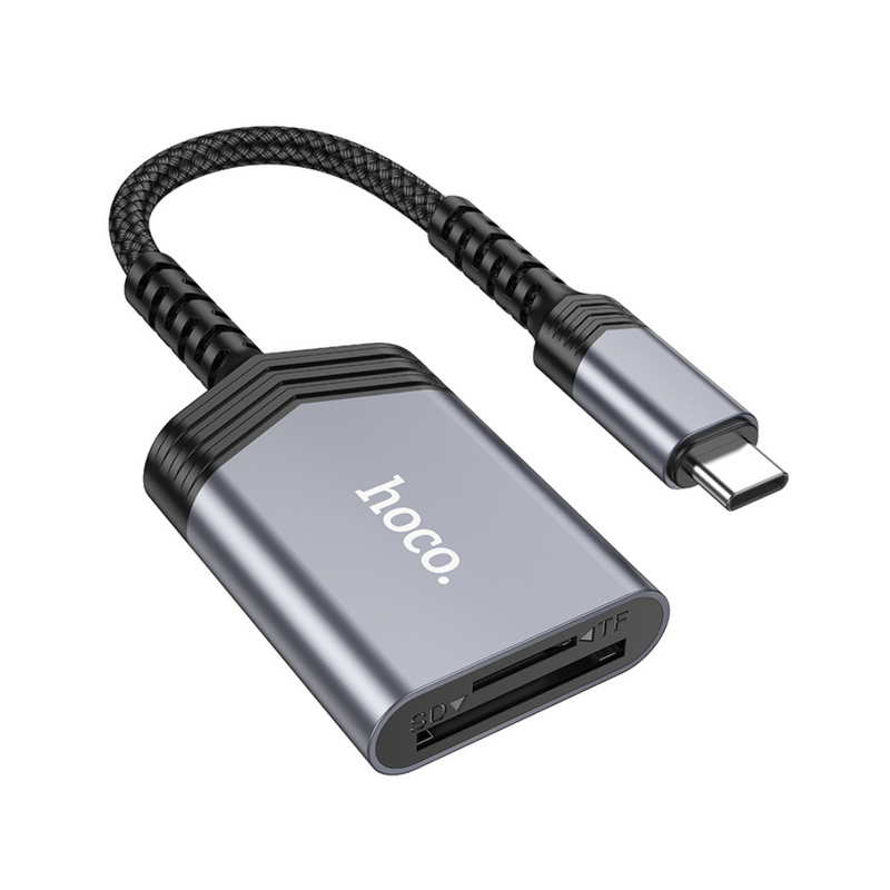 Hoco UA25 2-in-1 Card Reader Type-C