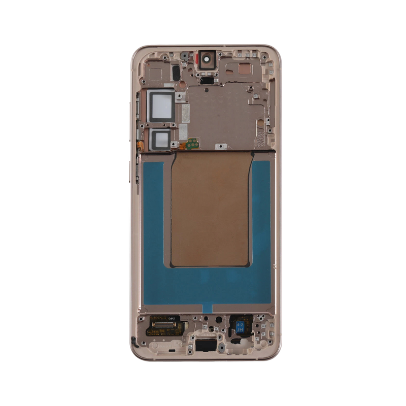Samsung Galaxy S25 Plus - OLED Assembly with Frame (Service Pack) - Pink Gold