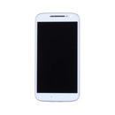 Motorola Moto G4 LCD Assembly - Original with Frame (White)