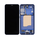 Samsung Galaxy S25 - OLED Assembly with frame (Glass Change) - Navy
