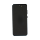 Samsung Galaxy S21 FE - OLED Screen Assembly with Frame Blue (Service Pack)