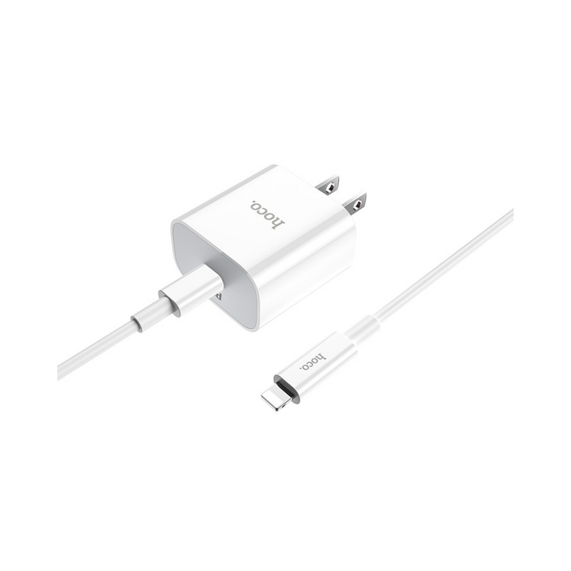 Hoco C76 Plus Speed source PD20W charger set(Type-C TO iP)(US)
