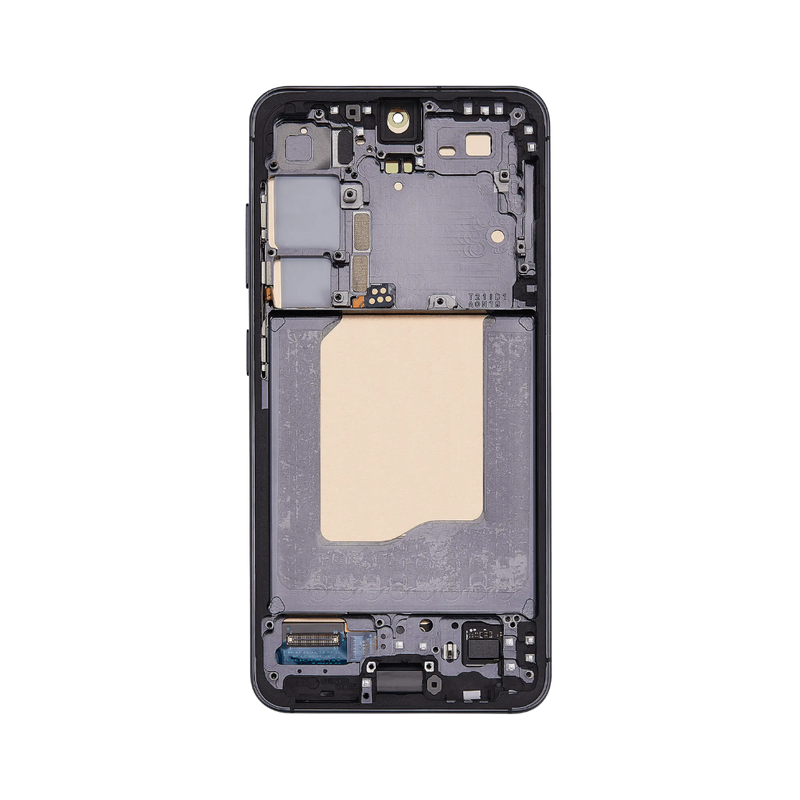 Samsung Galaxy S25 - OLED Assembly with Frame (Service Pack) - Blue Black
