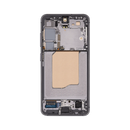 Samsung Galaxy S25 - OLED Assembly with Frame (Service Pack) - Silver Shadow