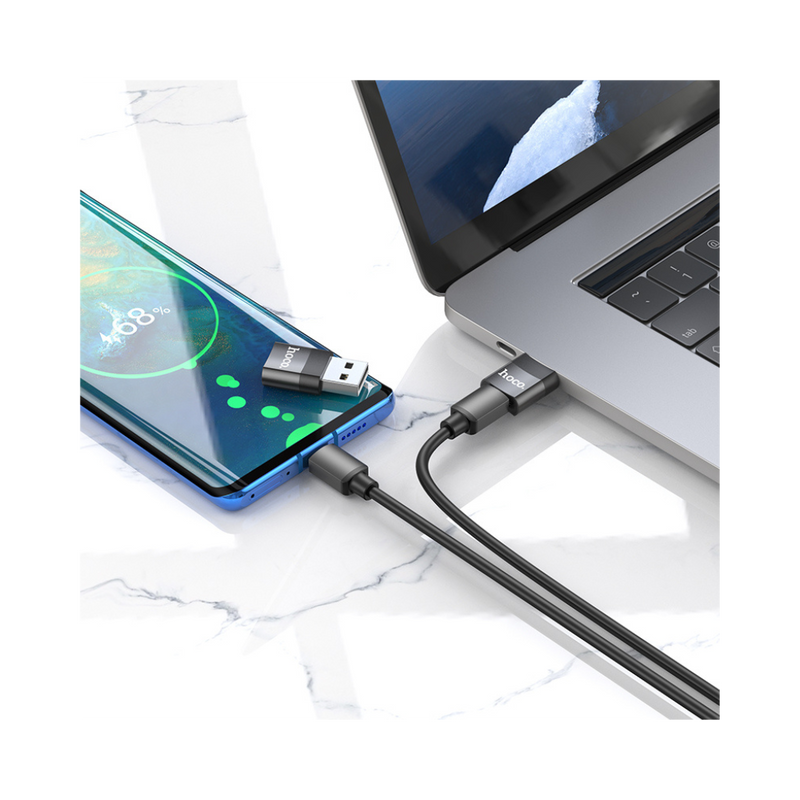 Hoco UA17 USB Male to Type-C Female USB2.0 Adapter
