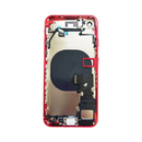 OEM Pulled iPhone 8 Housing (B Grade) with Small Parts Installed - Red (with logo)