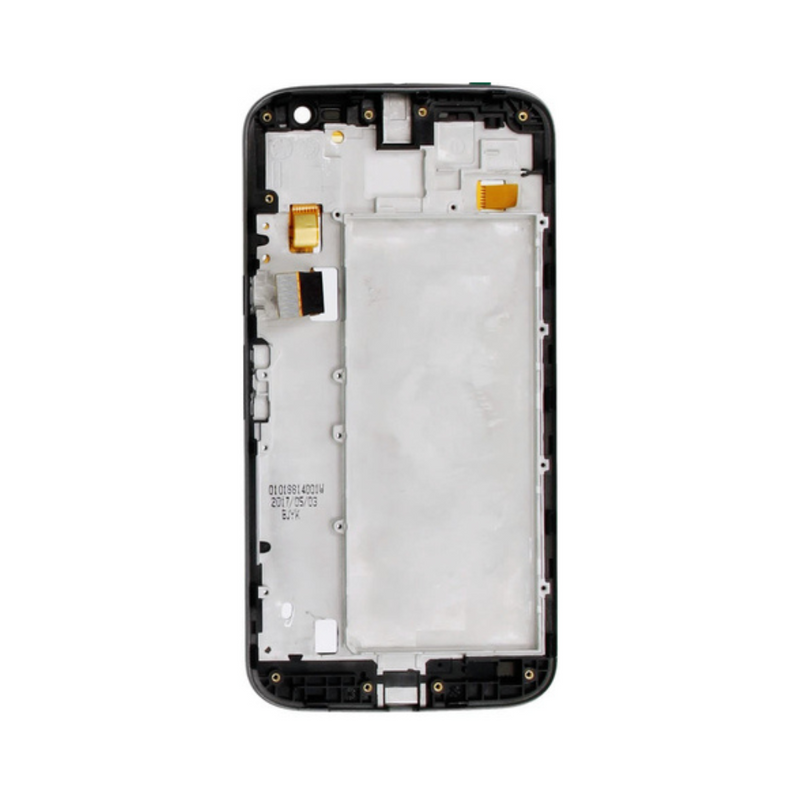 Motorola Moto G4 LCD Assembly - Original with Frame (Black)