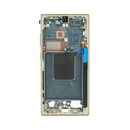 Samsung Galaxy S24 Ultra - OLED Assembly with Frame (Service Pack) - Titanium Yellow