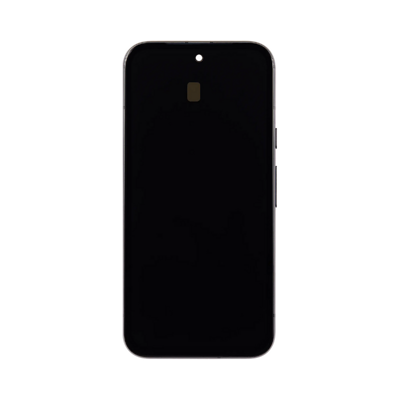Google Pixel 8a OLED Assembly (Glass Change) - Original with Frame - Obsidian