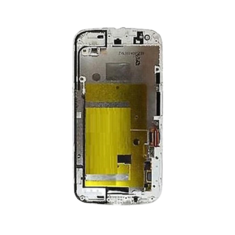 Motorola Moto G2 LCD Assembly - Original with Frame (White)