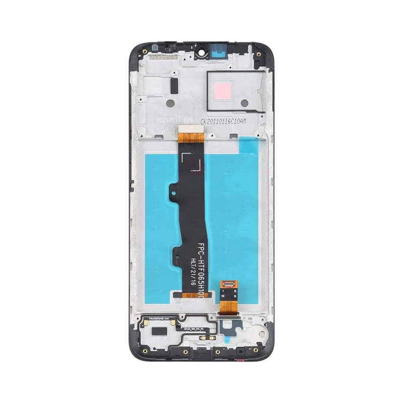 Motorola Moto E7 Power LCD Assembly - OEM with Frame (Glass Change)