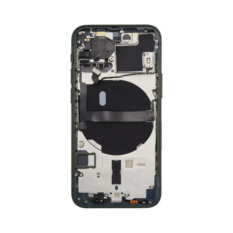 OEM Pulled iPhone 13 Housing (A-/B+ Grade) with Small Parts Installed - Green (with logo)