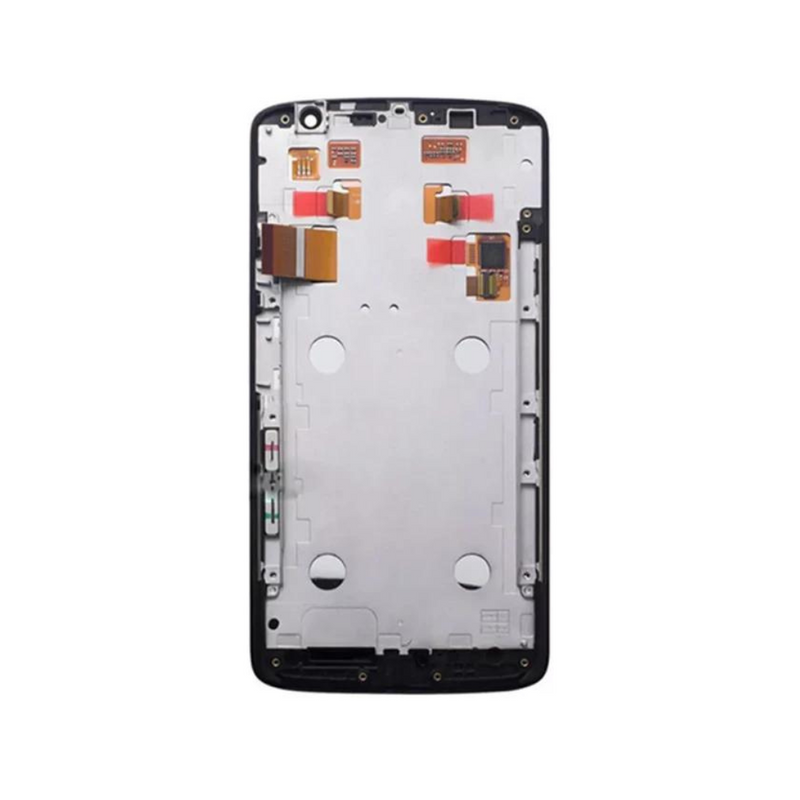 Motorola Moto X Play LCD Assembly - Original with Frame (Black)